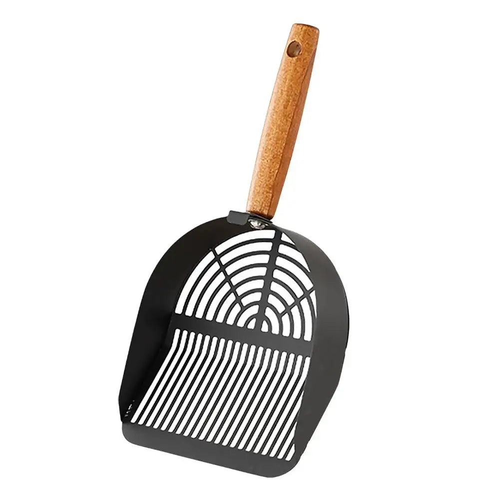 Stainless Steel Cat Litter Scoop with Long Handle