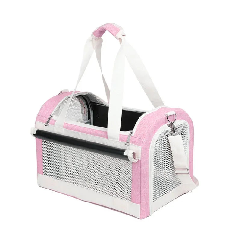 3-Tier Rolling Pet Carrier Suitcase