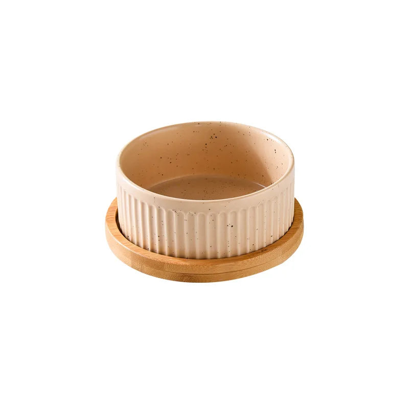 850ml Ceramic Double & Triple Pet Food & Water Bowl