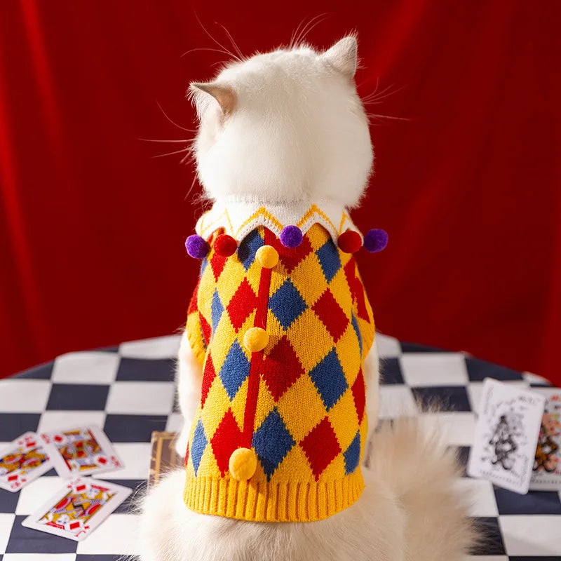 Letter Dog Sweater