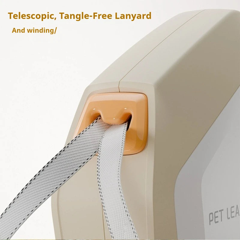 5M Retractable Dog Leash for Walking & Travel