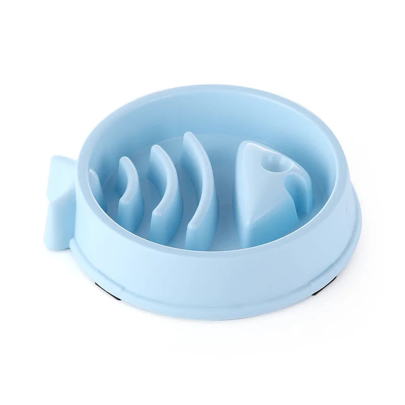 Non-Slip Slow Feeder Bowl for Dogs & Cats