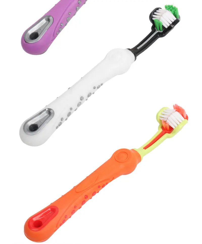 3-Sided Pet Toothbrush