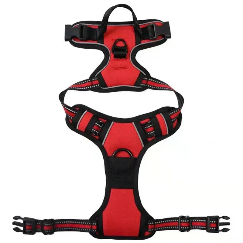 Reflective Breathable Adjustable Dog Harness