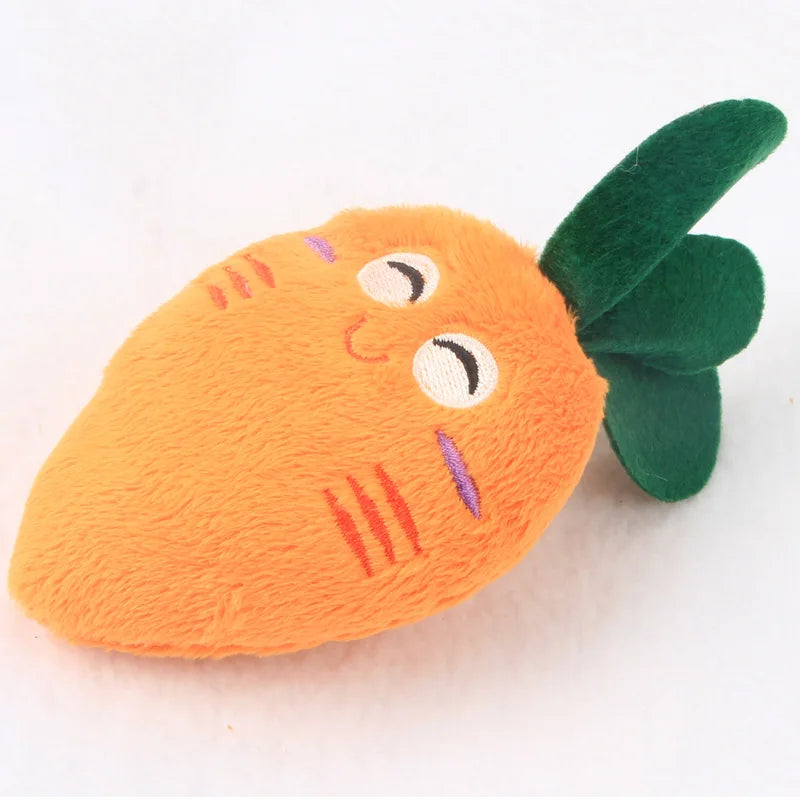 Plush Squeaky Bone Dog Toy