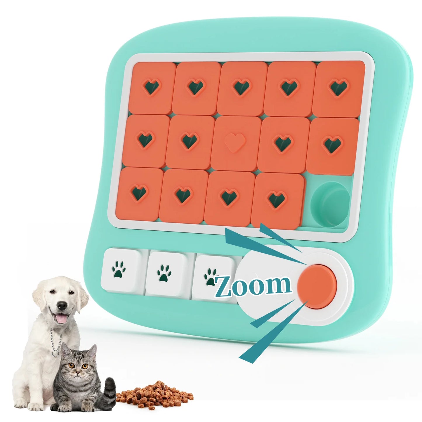 Interactive Slow Feeder Puzzle Dog Bowl