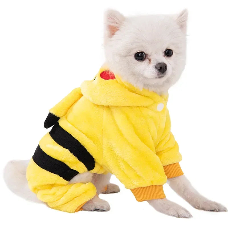 Coral Fleece Pet Costume