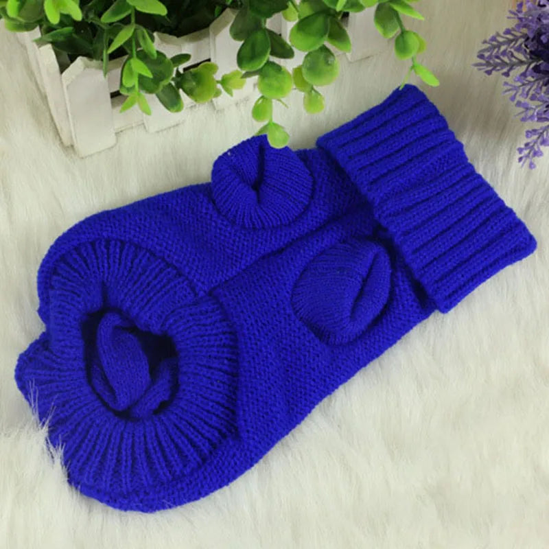 Knitted Dog Sweater