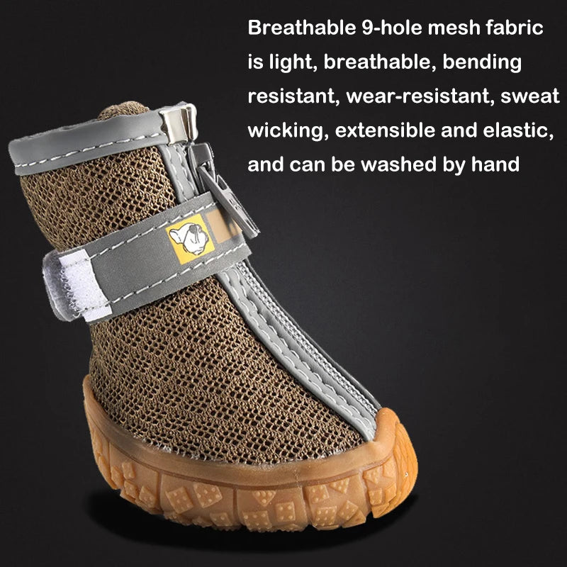 Warm Non-Slip Dog Paw Boots