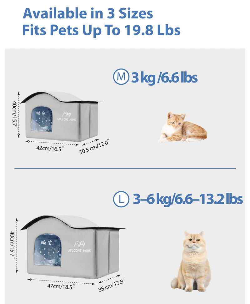 Summer Cooling Pet House Bed