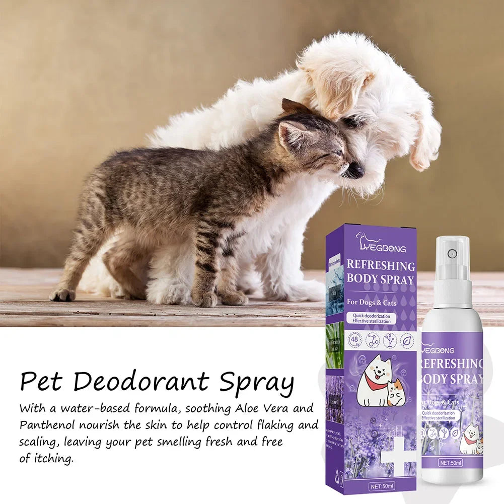 Lavender Dog Deodorizing Spray for Odor Control