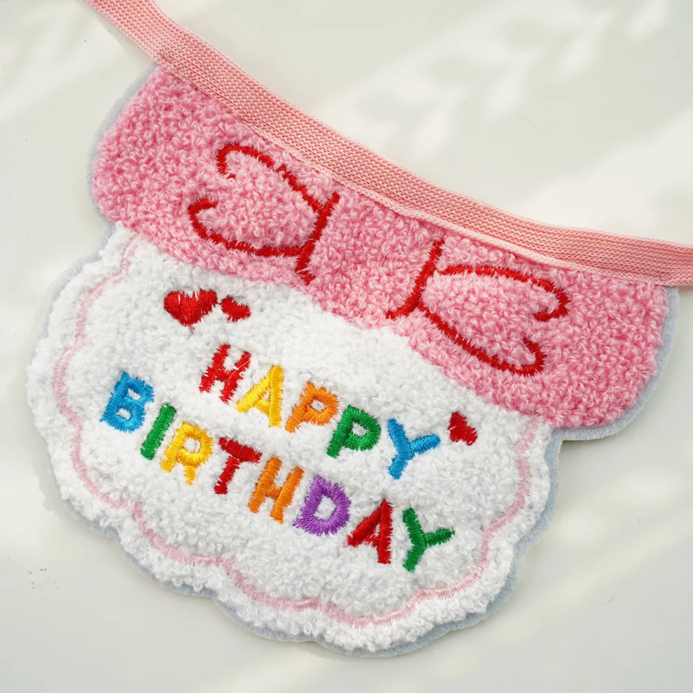 Pet Birthday Hat & Scarf Set