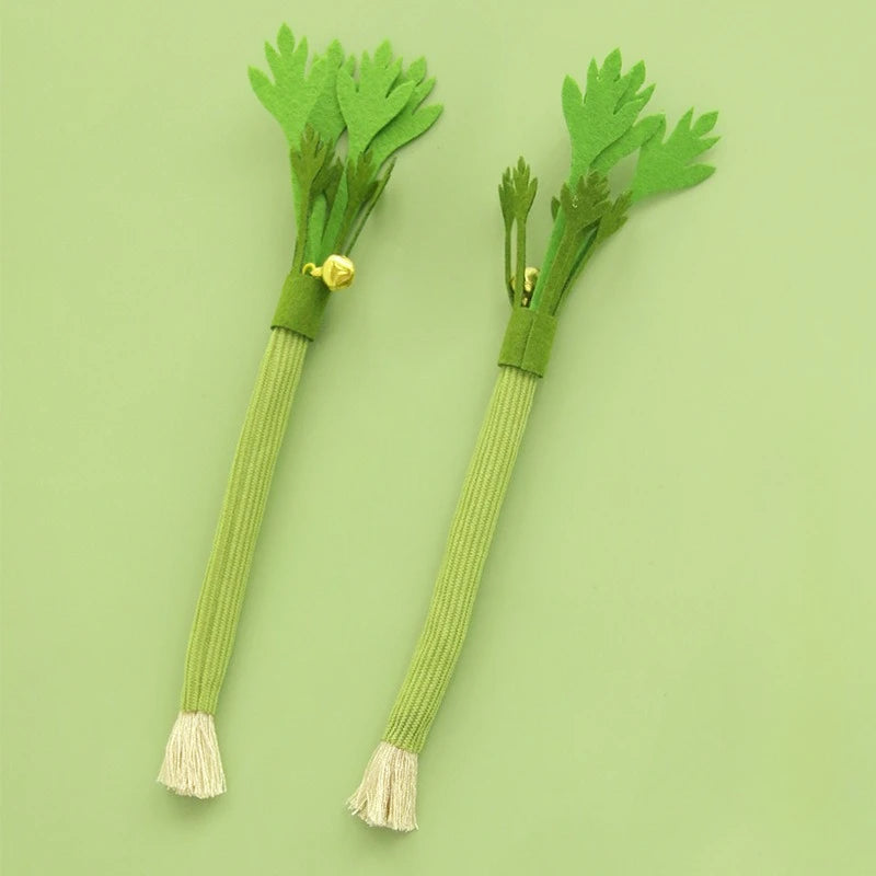Natural Catnip Chew Toy with Bell