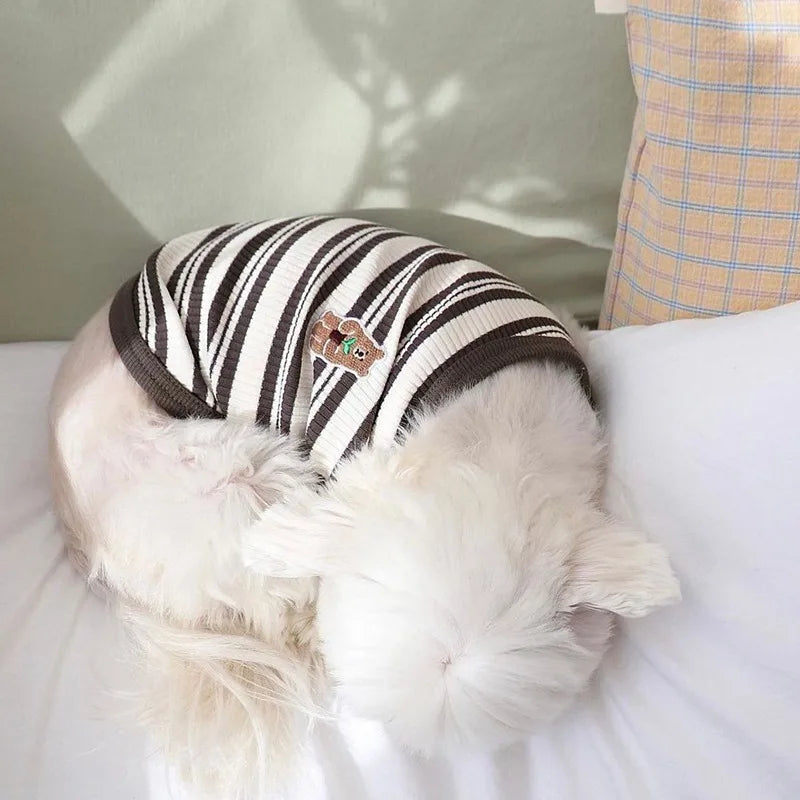 Striped Dog Vest