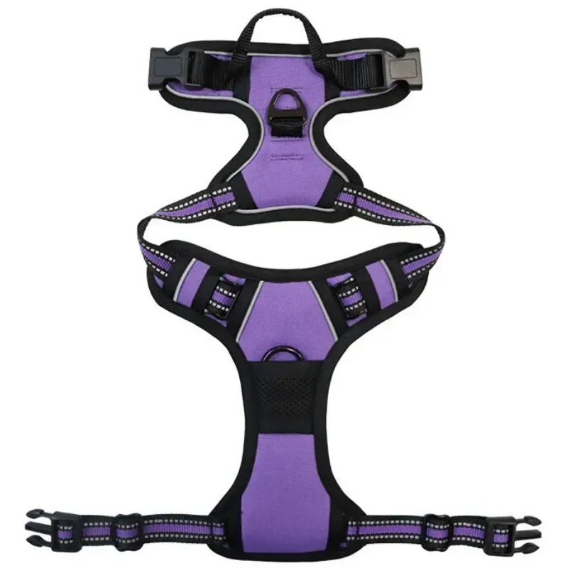 Reflective Breathable Adjustable Dog Harness