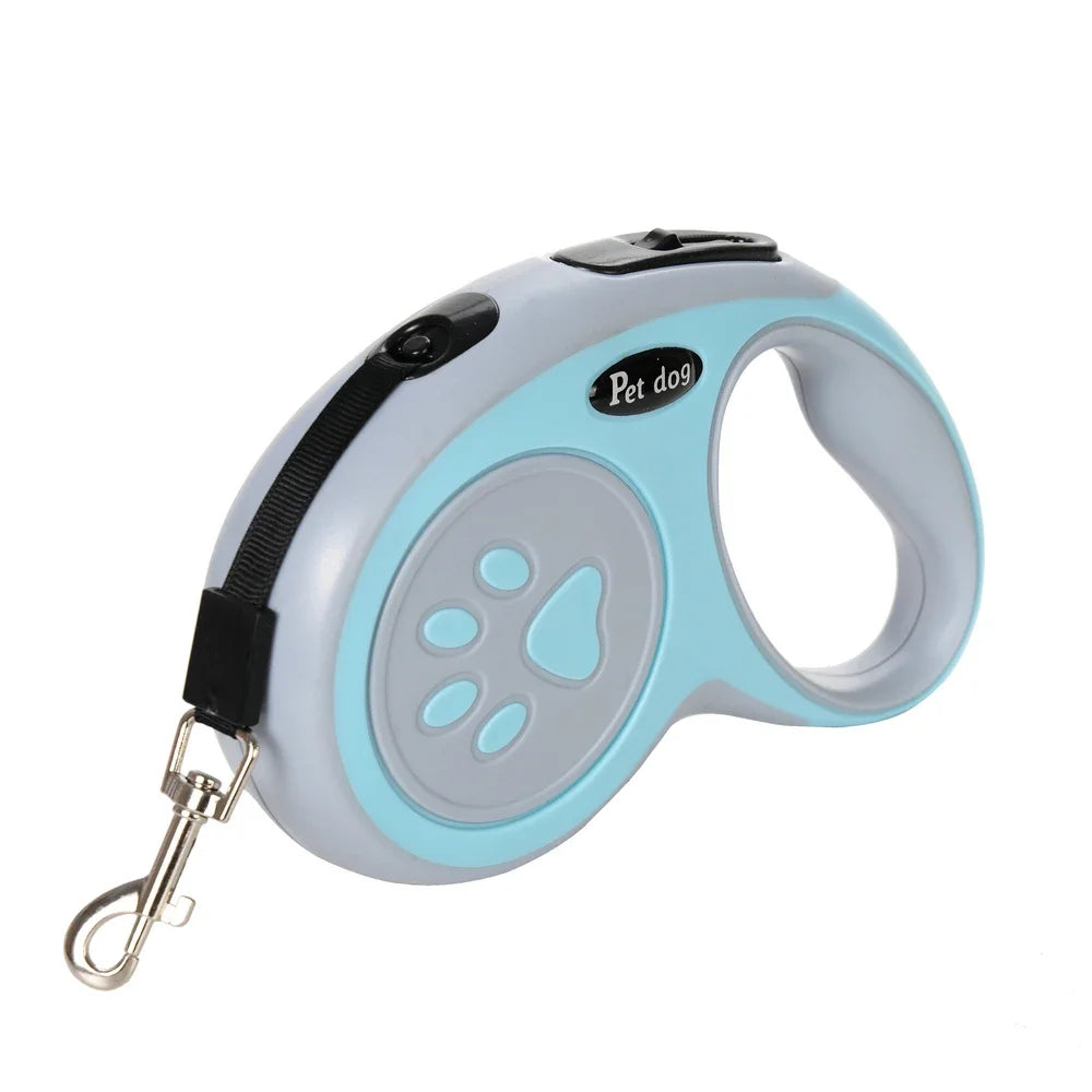 Retractable Nylon Dog Leash for Small & Medium Pets