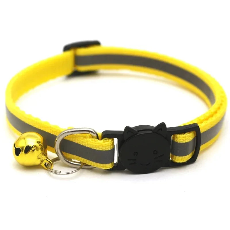 Adjustable Cat Collar with Bell