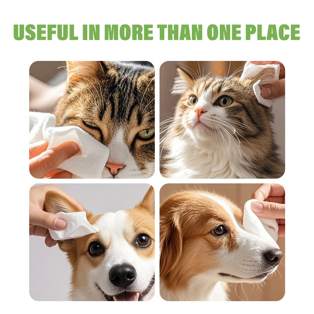 Pet Eye & Ear Cleaning Wipes (200 pcs)