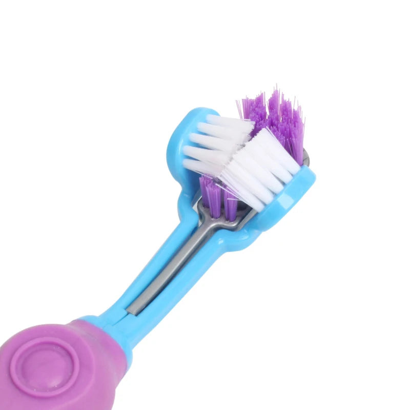3-Sided Pet Toothbrush