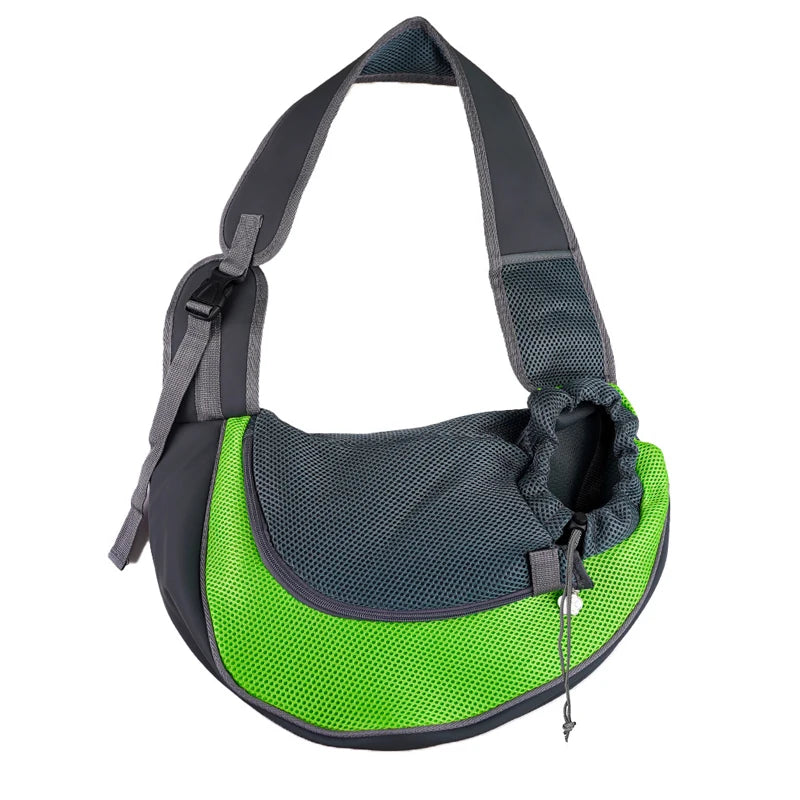 Mesh Pet Sling Carrier Bag