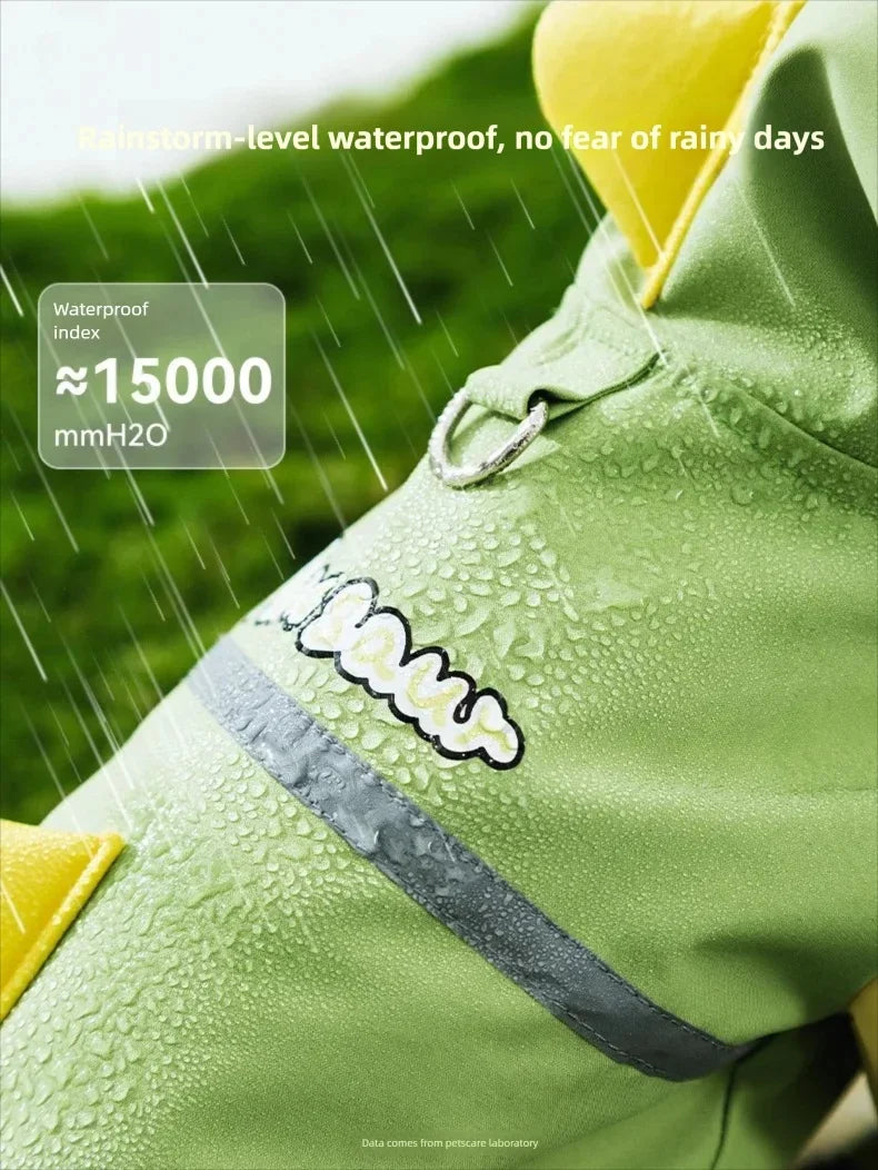 Dinosaur Dog Raincoat