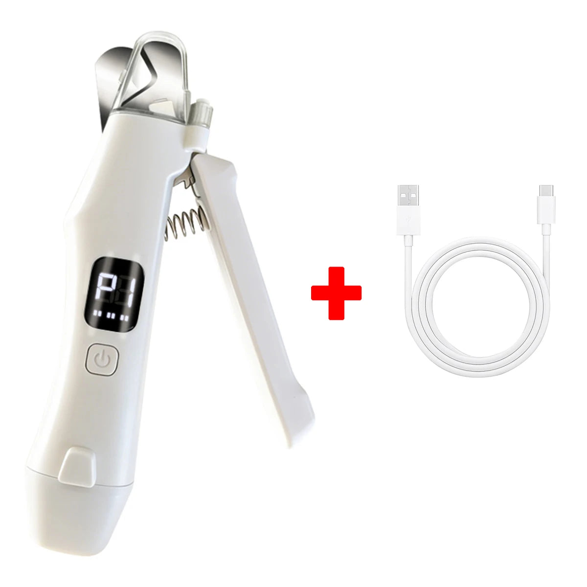 2-in-1 Electric Pet Nail Grinder & Trimmer