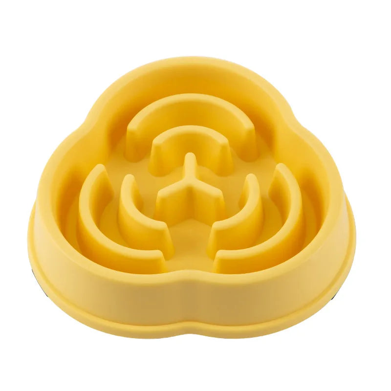 Non-Slip Slow Feeder Bowl for Dogs & Cats