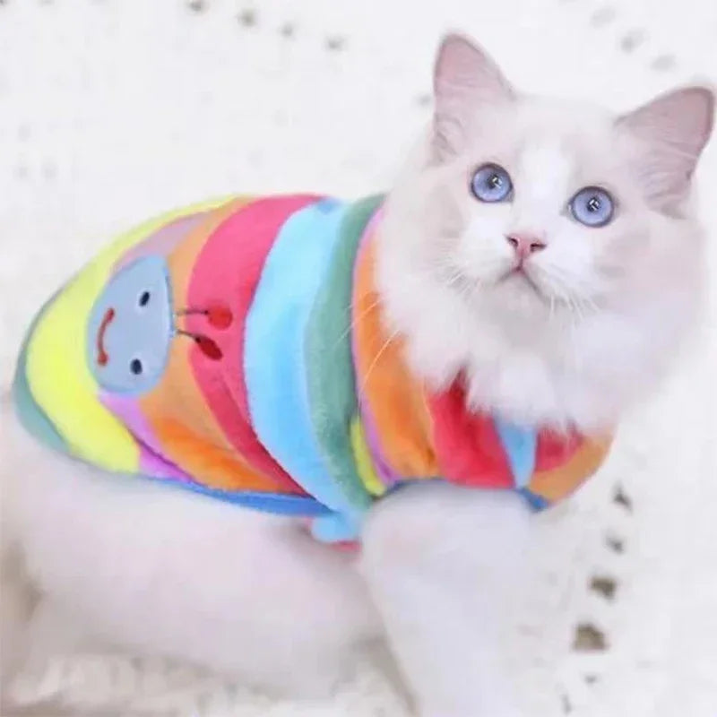 Cartoon Fleece Pet Vest