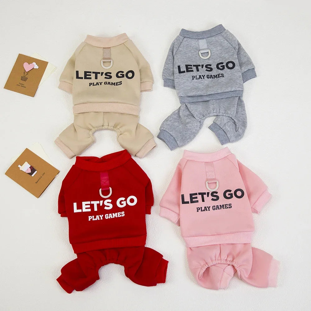 Fleece Dog Hoodie