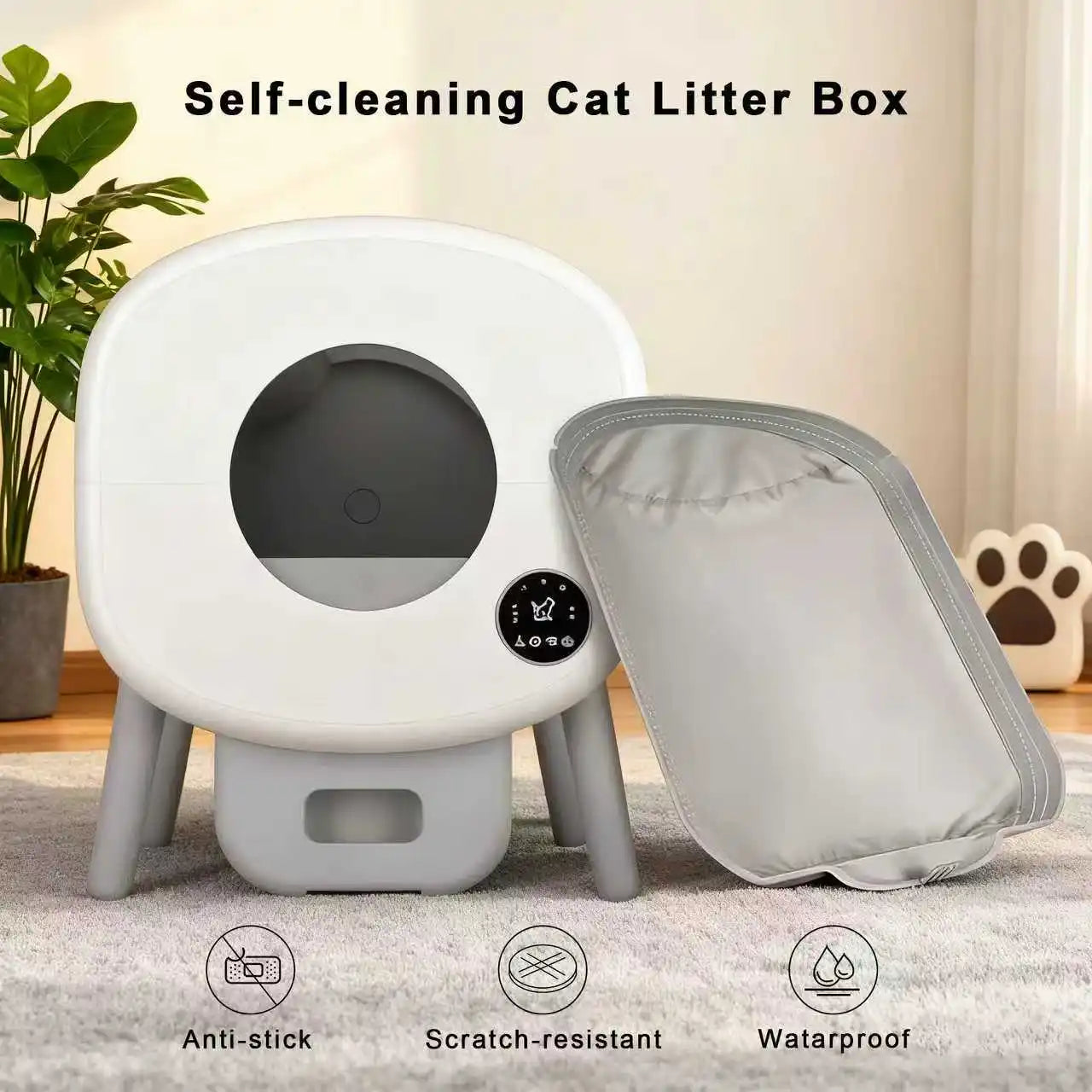 Automatic Cat Litter Box Replacement Fabric Liner