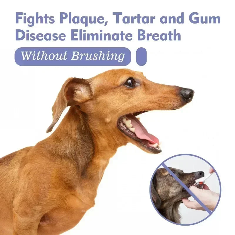 Pet Teeth Cleaning Spray for Fresh Breath