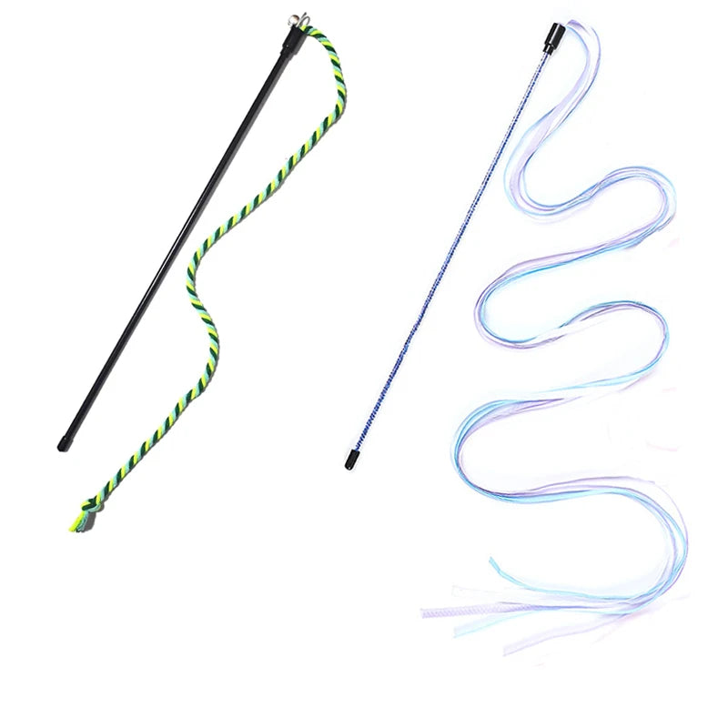 Interactive Cat Teaser Wand Toy
