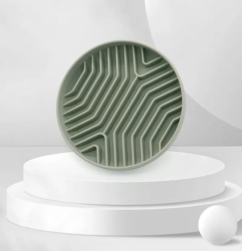Silicone Slow Feeder & Lick Mat for Cats & Dogs