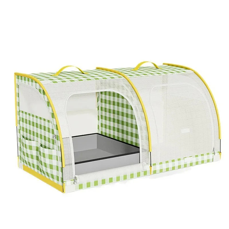 2-Pet Car Seat Travel Carrier Bed