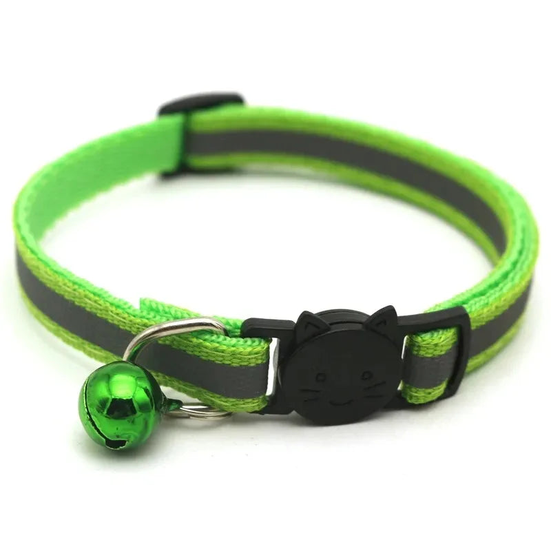 Adjustable Cat Collar with Bell