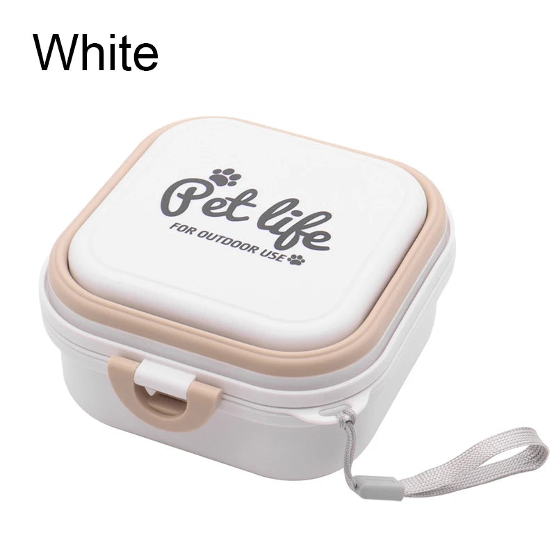 2-in-1 Foldable Pet Travel Bowls
