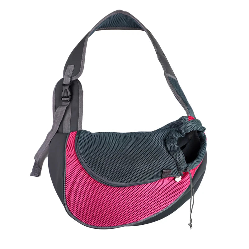 Mesh Pet Sling Carrier Bag
