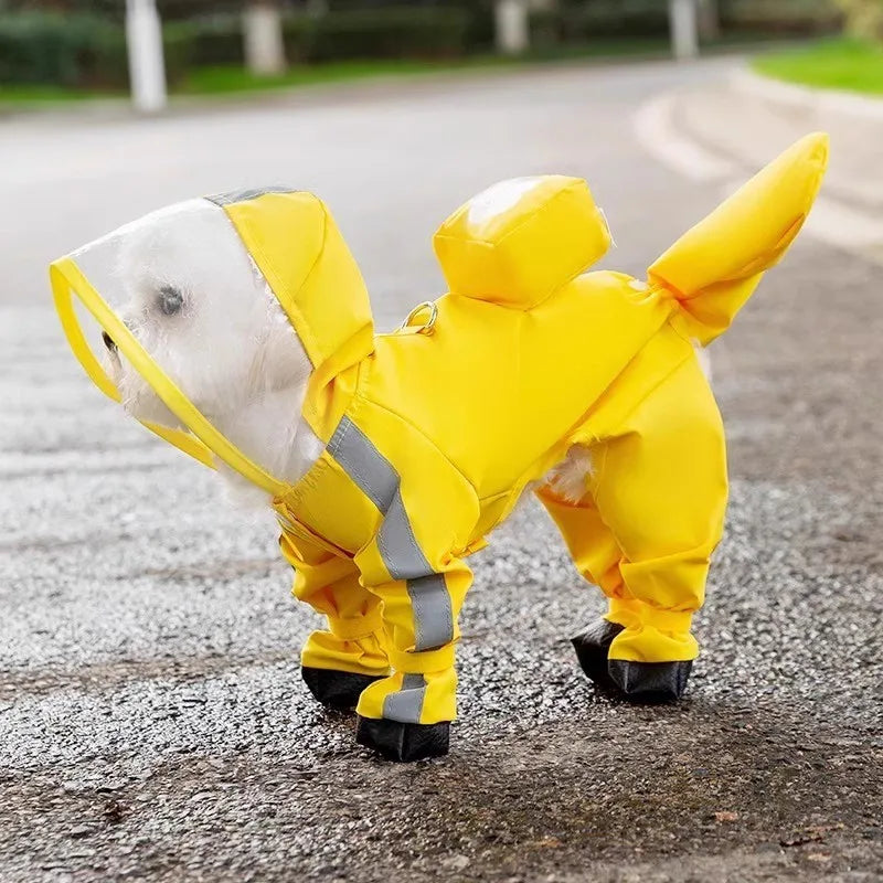 Dinosaur Dog Raincoat