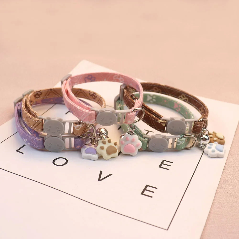 Adjustable Breakaway Cat Collar with Bell