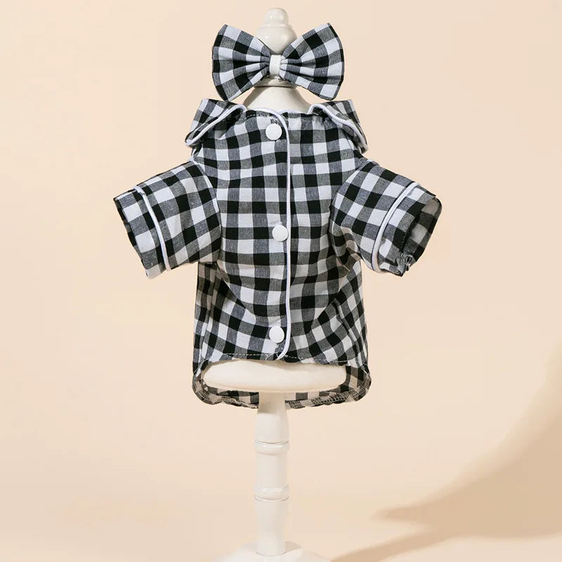 Plaid Pet Pajamas