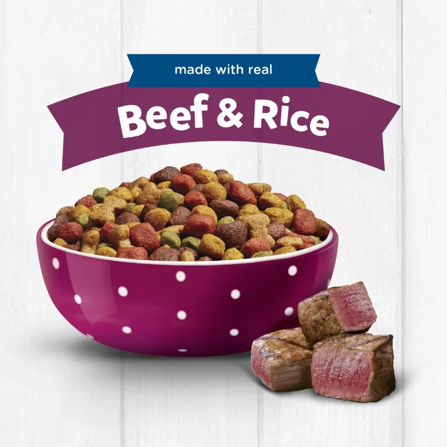 Puppy Chow High Protein Beef Dry Dog Food – 15 lb