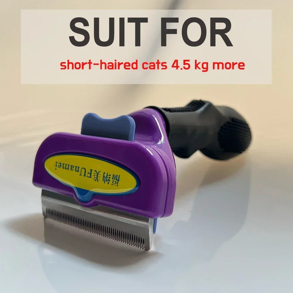 Pet Grooming Brush & Knot Remover Comb