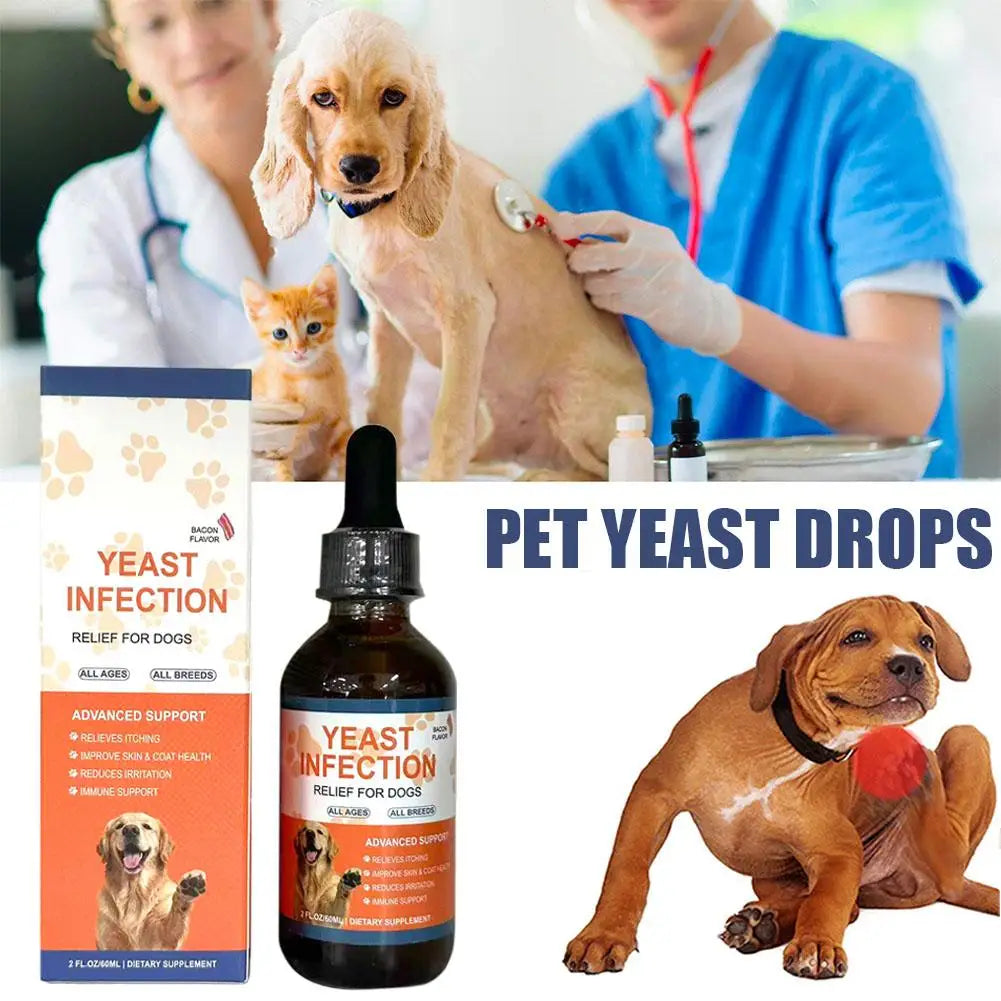 Pet Skin & Coat Care Drops (60ml)